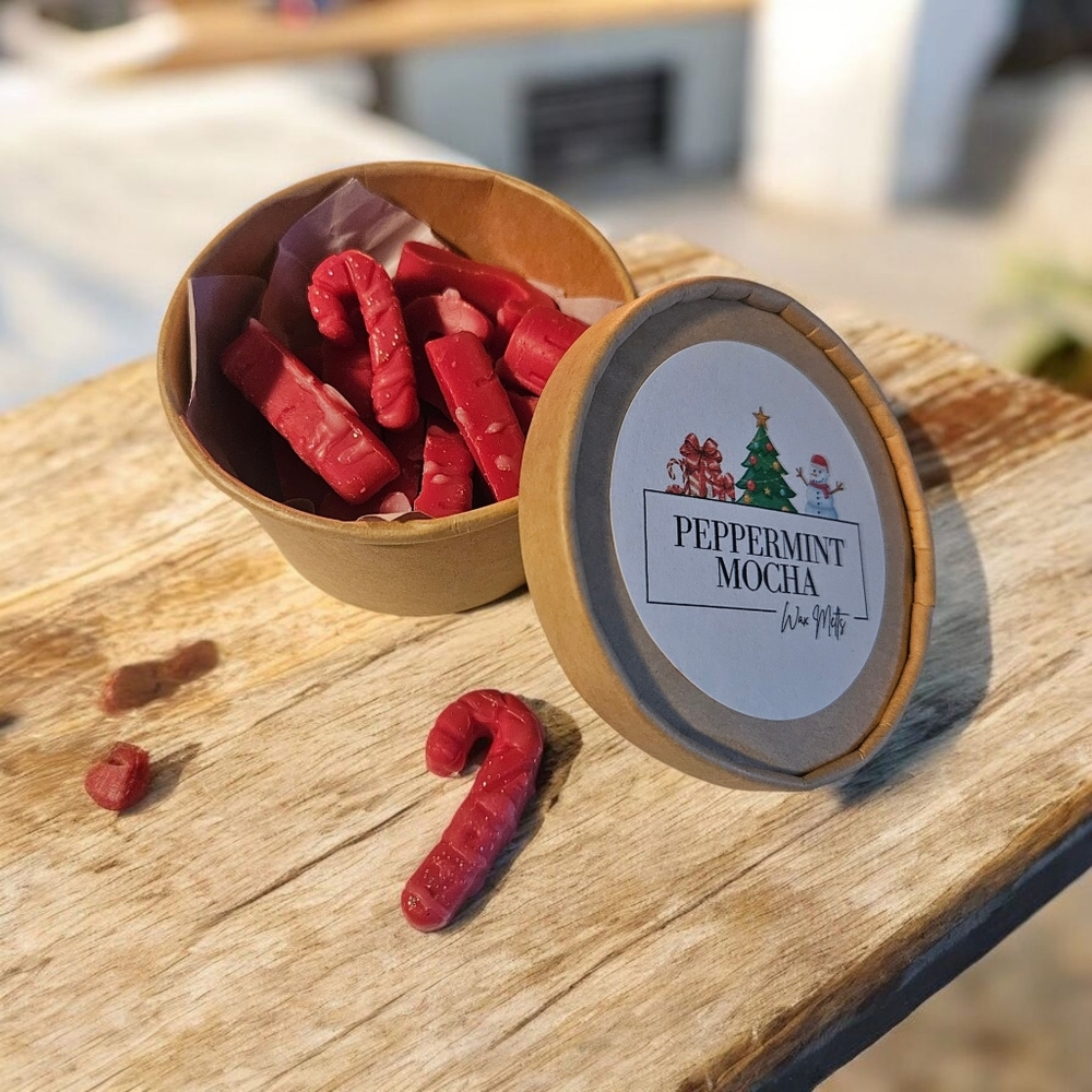 Peppermint Mocha Scented Wax Melts 2 oz